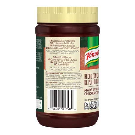 Knorr Tomato Bouillon With Chicken Flavor NO MSG - 14.1 Ounces