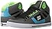 DC Men's Spartan HI WC Skateboarding Shoe, Grey/Green/Blue, 10 D US
