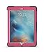 iPad Pro 12.9 Case- Pink/Grey Survivor Slim Protective Case + Stand