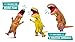 Splurge Worthy Toys and Games Inflatable Dinosaur Costume - Adult Giant Jurassic T-Rex Blow up Halloween Costume