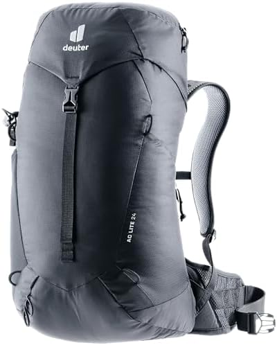 Amazon.com: Deuter Trail 30L Backpack for Biking, Hiking & Trekking with  Narrow Fit, U-Frame & Superior Breathability - Black-Shale : Sports &  Outdoors