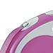 Flexi Vario Retractable Dog Leash (Tape), 16 ft, Medium, Pink