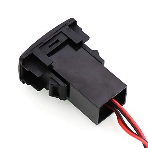 QC3.0 Dual USB Power Socket, Quick Charge Car Charger USB Adapter for Smart Phone PDA iPad iPhone Android GPS Use for Honda - Thumbnail 3