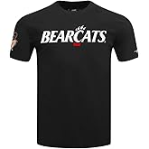 Pro Standard Mens University of Cincinnati Classic Chenille Short Sleeve Tee Black L