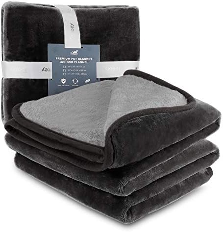 Toozey Premium Flannel Dog Blanket, 320GSM Super Soft Reversible Plush Pet Throw Blanket, Quality Plush Fluffy Blanket for Dogs and Cats - 3