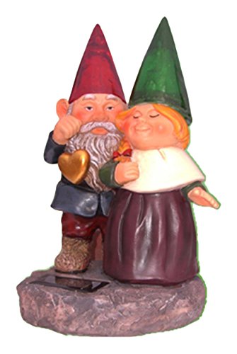 Garden Sun Light F0119 Gnome Sweethearts Solar Powered Accent Light