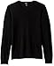 PAIGE Men's Ian V-Neck Cashmere Blend Sweater, Black, XXL