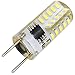 G8 LED Bulb Dimmable Kakanuo 2 Watt Daylight White 6000K G8 Bi-Pin Base AC 110-130V 40X3014SMD for Under Counter Kitchen Lighting (Pack of 4)