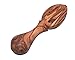 Holy Land Market Lemon Juicer/Citrus Reamer carved in hard olive wood from Bethlehem (5.5 Inches) - Asfour Outlet Trademark