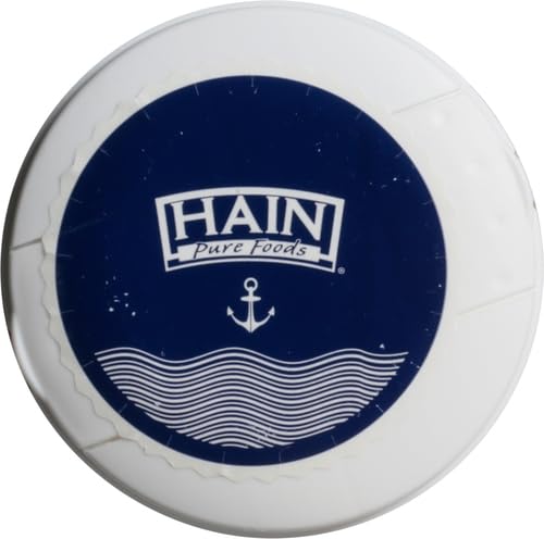 HAIN PURE FOODS IODIZED SEA SALT, 21 OZ