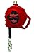 3M Protecta Rebel 3590550 Self Retracting Lifeline, 50' Galvanized Cable, Thermoplastic Housing, Carabiner, 420 lb Capacity, Red