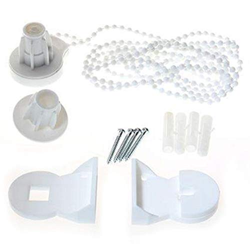Window-dressing Hardware - Lnimikiy Roller Blind Fitting Luxury Repair Kit Brackets Spare Upgrade Curtain - Curtain Kit Rod Zebra Curtain Blind Plastic Metal Curtain Rod Curtain Roller - Thumbnail 6