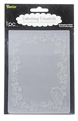 Darice 1216-63 Bird Border Embossing Folder, 4.25