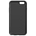 OTTERBOX Strada Series Limited Edition + Alpha Glass Case for iPhone 6 PLUS/6s Plus (ONLY) - Retail Packaging - Onyx (Black/Black Leather)