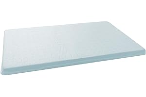 LOFE Adjustable Memory Foam Pillow's One Layer - 1 Height 1.2'' Insert for Cervical Pillow for Neck Pain Relief, CertiPUR-US Memory Foam Piece, Ultra Thin Pillow for Stomach Sleeper, Blue, Ultra Soft