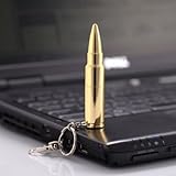 D-CLICK TM 4GB/8GB/16GB/32GB/64GB/Cool USB High speed Flash Memory Stick Pen Drive Disk (8GB, Golden Bullet)