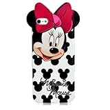 WYECLK Mouse Thick face Silicone Hard Gel TPU Back Case Cover milk for iphone 5 5s 5g