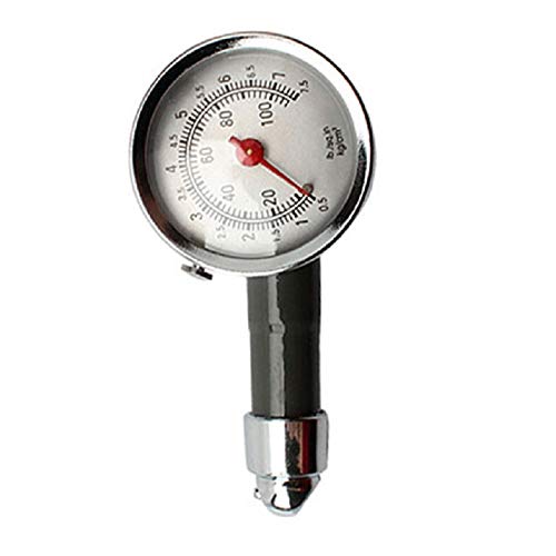 Mini Mexx Analog Auto Wheel Tire Air Pressure Gauge Meter Handle Mirror Shaped Vehicle Motorcycle Car Tyre Tester Tyre Air Monitor System