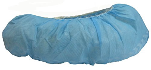 Galeton 9915CS Safe N' Clean Disposable Shoe Covers, Non-Skid Bottoms, Case of 300, Men's Sizes up to 11.5