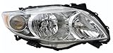 Toyota Corolla (Base,CE,LE,XLE) Replacement Headlight Assembly - Passenger Side