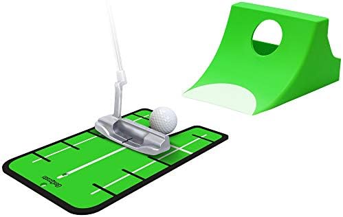 Puttster Golf Putting Training System by GoSports – Perfect Your Short Putts with Ramp Return System, Use Indoors or Outdoors Puttster Golf Putting Training System by GoSports – Perfect Your Short Putts with Ramp Return System, Use Indoors or Outdoors