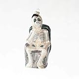 180 Degrees LC0372 6.5" Thinker Skeleton on Chair