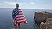 Aguila American Flag Body Cape - USA Flag - USA Flag Cape - America Cape - USA Party Gear