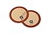 Adorn Home Essentials| Professional Non-stick Silicone Baking Mats| 2- Pack, Round 12