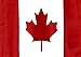 Canadian Flag 4x6 Inch with Base and Flag Lapel Pin Bundle
