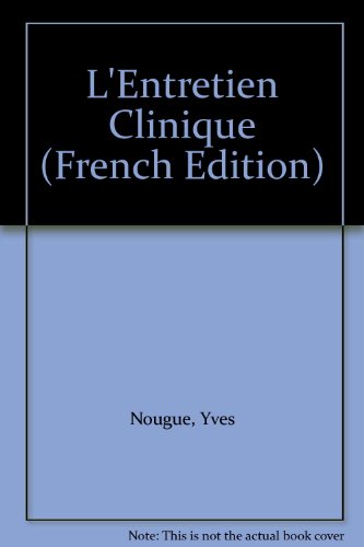 L' entretien clinique