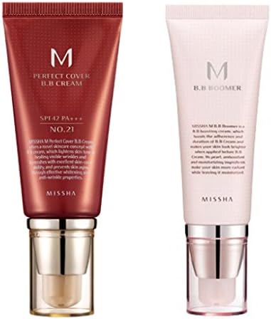 ミシャ 世界の人気ブランド Missha M パーフェクトカバー クリーム ブーマー ナチュラルベージュ 23号