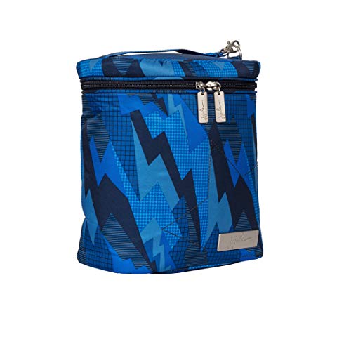 JuJuBe Fuel Cell Reusable/Insulated Bottle Bag and Lunchbox - Blue Steel
