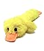 Dizzy Duck Extra Durable Squeaker Plush Dog Toy for Small and Medium Dogs