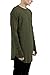 LILBETTER Mens Thumb Hole Cuffs Long Sleeve T-Shirt Basic Tee (S, Army Green)