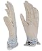 StoneBreaker Gloves Gardener Women's Gardening Glove, Medium, Light Blue