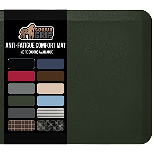 Gorilla Grip Anti Fatigue Cushioned Kitchen Floor Mats, Thick Ergonomic