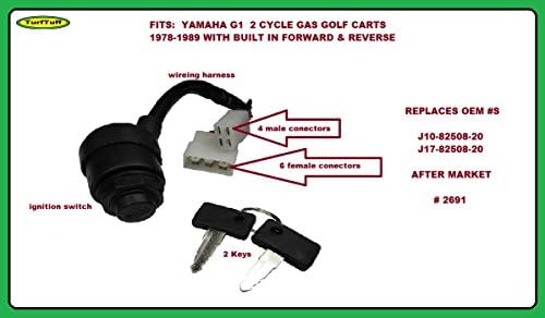 [DIAGRAM] Yamaha G1 Gas Golf Cart Key Switch With Wire Harness And F