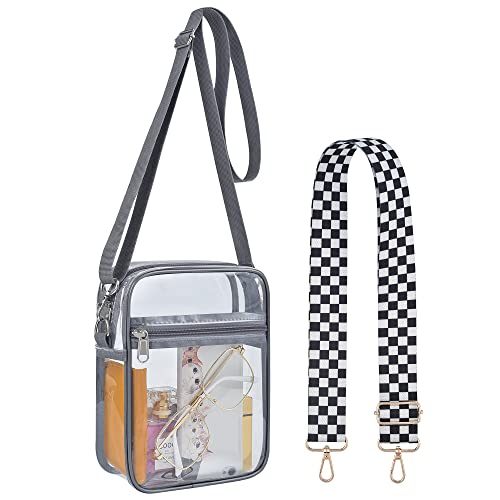 USPECLARE Clear Messenger Bag Clear Crossbody Purse
