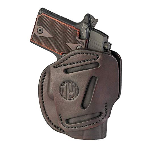1791 GunLeather 3Way SIG P365 Holster OWB CCW Holster Ambidextrous