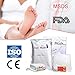 Foot Mask 2 Pack Exfoliating Foot Peel Mask with Gift Towel, Foot Peeling Mask,Baby Soft & Smooth Feet,Calluses and Dead Skin Remover/Healthy Soak Socks Booties for Men and Women