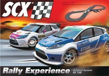 SCX 1/32 Scale C2 Rally Experience Slot Car Set 16.7' SCXA10112X5
