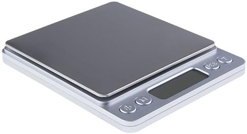Sgaoliy NQ-1080 Precision Weight LED LCD Digital Scale Jewelry Baking Food Balance 2000g/0.1g, Supports 6 Modes, With Two Transparent Protective Cover Or Weighing Tray, Dust-proof, Easy To Clean