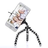 NVTED Portable and Adjustable Tripod Stand Holder, with Mount/Holder, fo Camerar, Cellphone Between 40mm - 88mm