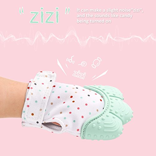 image for LAIMALA® LAIMALA Soothing Teething Mitten Baby Pacifier Novelty Toddl