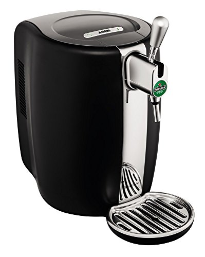 KRUPS Seb Beertender Noir et Chrome, Machine à bière, Tireuse à bière, Pompe à bière, Machine à bière, Pression, Fut 5L…