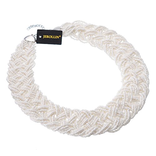 Fashion chain water drop olivary white resin beads pend…