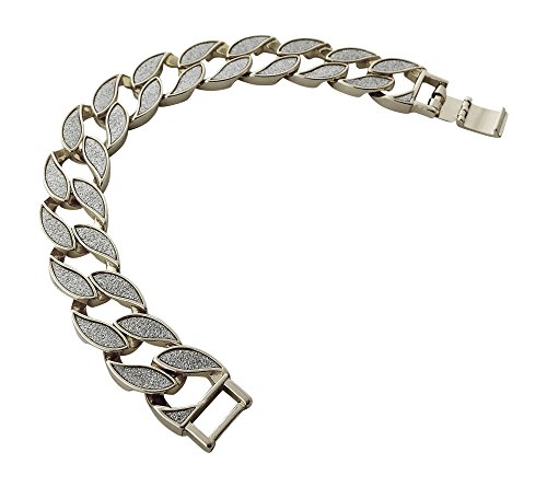 Exo Jewel Men's Miami Cuban Link Bracelet (Cuban Link Silver)