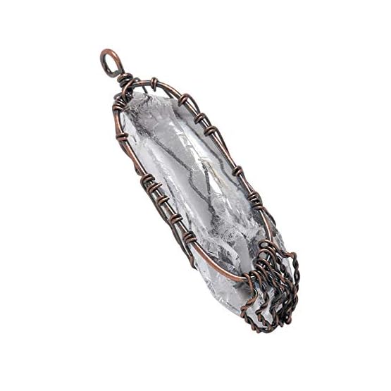 Top-Plaza-Natural-Raw-Stone-Healing-Crystal-Gemstone-Necklace-Bronze-Tree-of-Life-Wire-Wrapped-Clear-Quartz-Point-Pendant-for-Womens-Ladies Top-Plaza-Natural-Raw-Stone-Healing-Crystal-Gemstone-Necklace-Bronze-Tree-of-Life-Wire-Wrapped-Clear-Quartz-Point-Pendant-for-Womens-Ladies