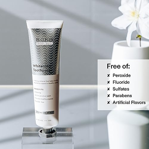 New! Boka Fluoride Free Toothpaste Nano Hydroxyapatite, Remineralizing, Sensitive Teeth