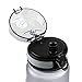 SOPHISTICATED Water Bottle, 32oz Large - Eco-Friendly Tritan Co-Polyester Plastic - with Flip Top Lid & Adjustable Strap - BPA Free - Best for Gym, Cycling, Camping, Running